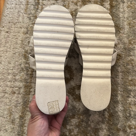 Society Women's White Slide Sandals​ - Picture 3 of 4
